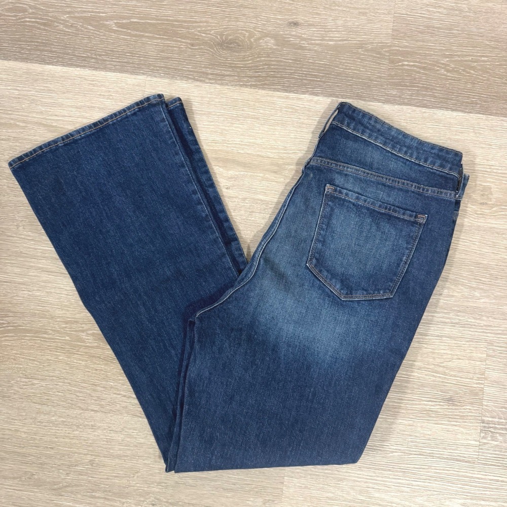 Old Navy Flare Jeans Womens 16 Blue‎ Extra High Rise Stretch Denim 610187-00-1